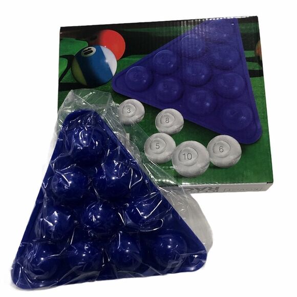🎱2/$20 🆕 Ice Mold Ice Pool Rack - Picture 5 of 5